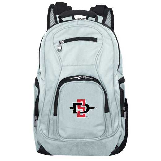 CLSGL704-GRAY: NCAA San Diego State Aztecs Backpack Laptop